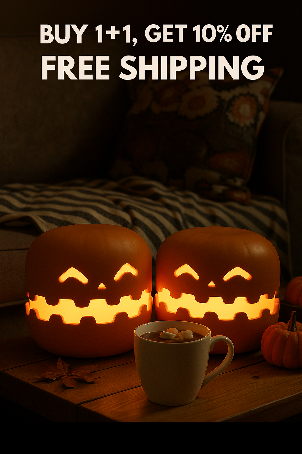 Cozy Glow Pumpkin Lamp