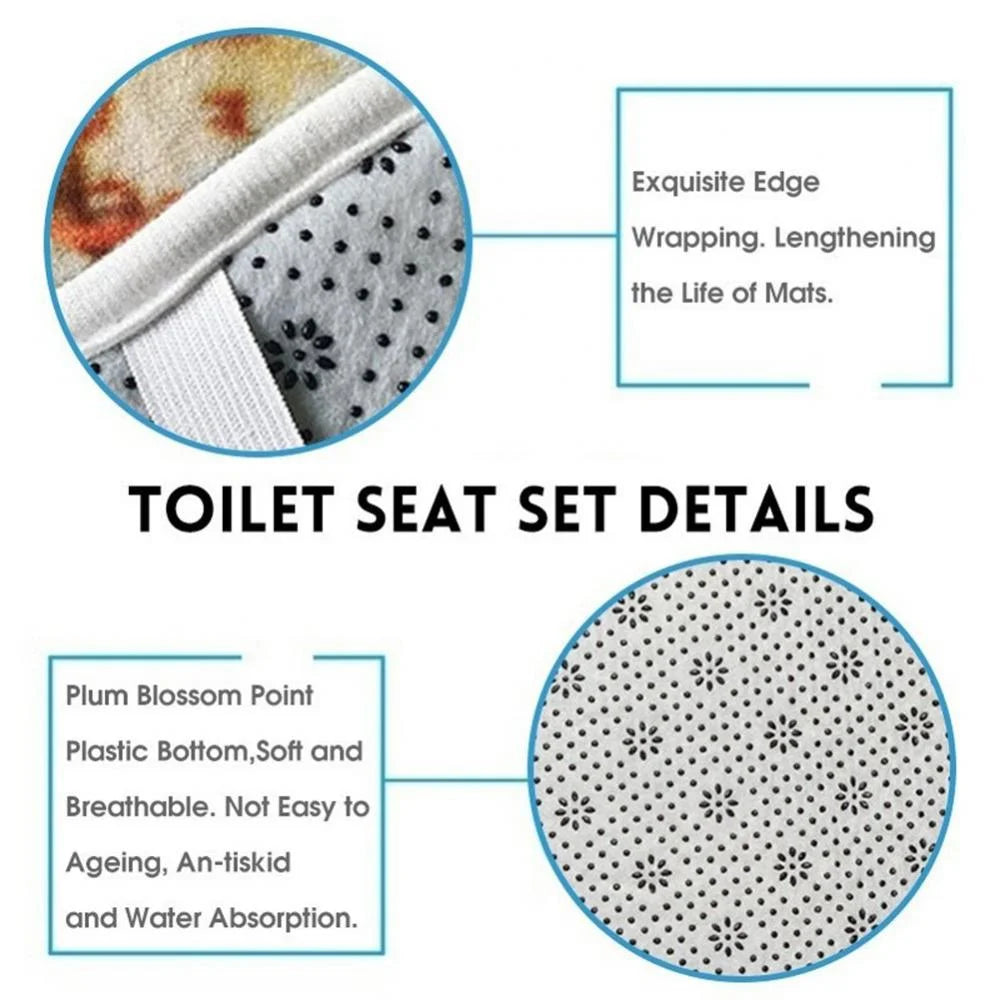 Haunted Hands Bathroom set of 4