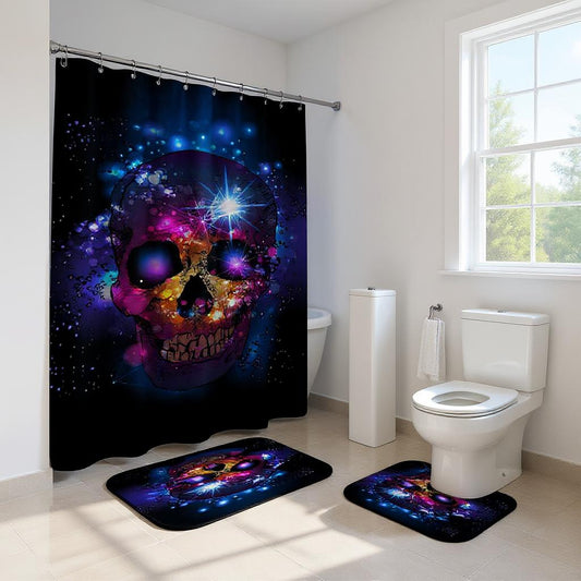Glow Skull Galaxy Retreat Set of 4