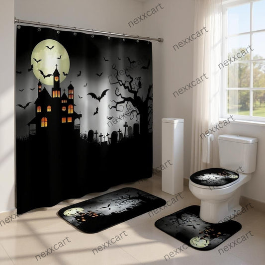 Spooky Graveyard Bath set of 4