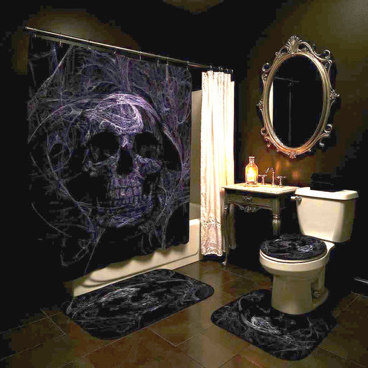 Dark Web Skull Haven Set of 4