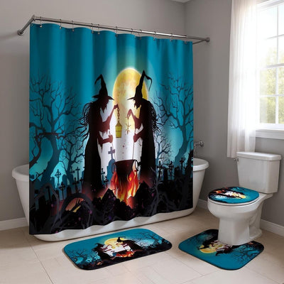 Witches' Moon Coven Bathroom Set of 4
